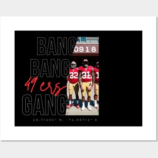 Bang bang 49 ers Gang graphic design Posters and Art